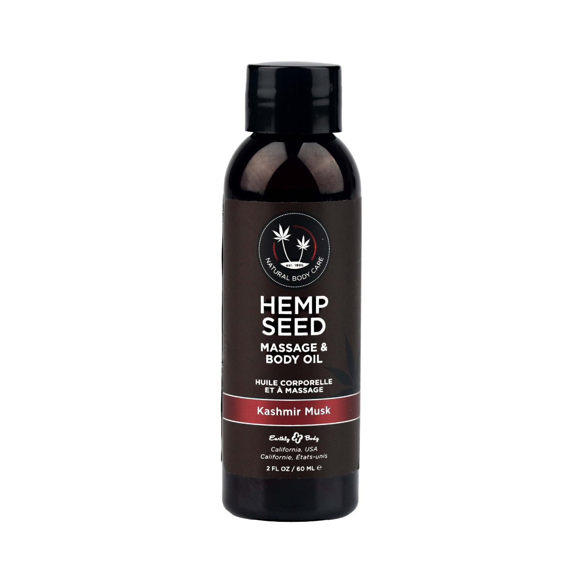 Hemp Seed Massage Oil (Kashmir Musk Scent) image 0