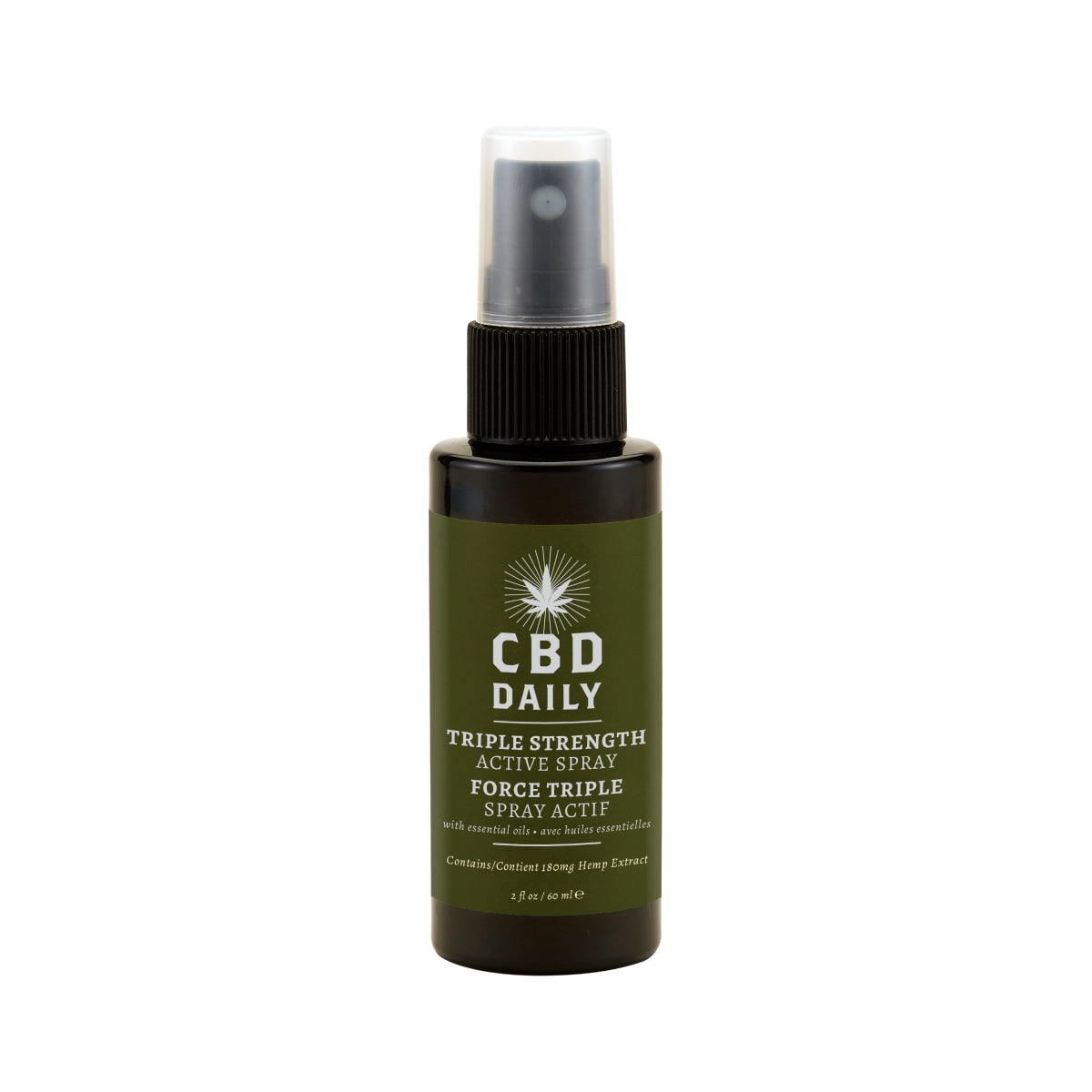CBD Daily Triple Strength Active Spray Original Mint 180 mg – Shop