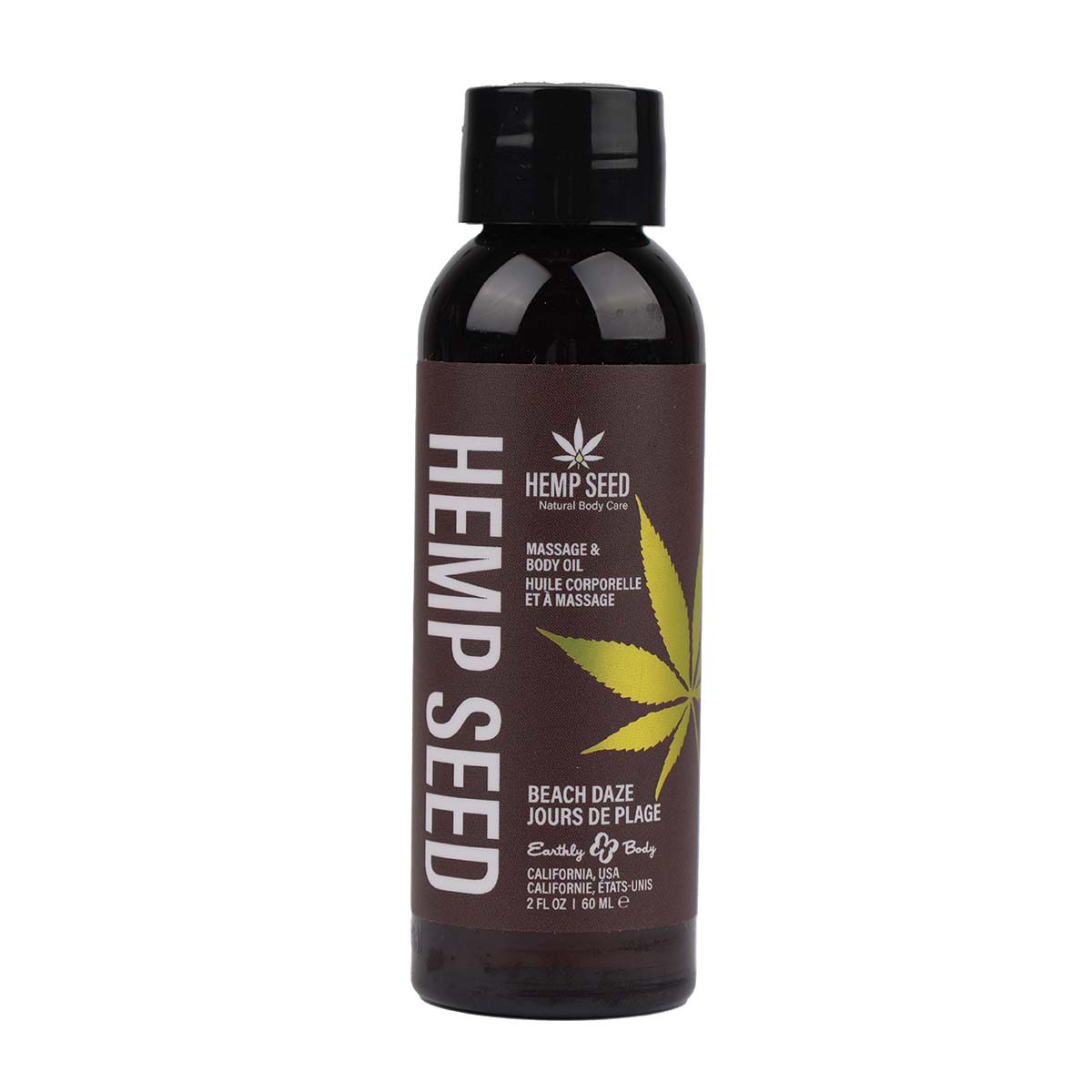 Hemp Seed Massage Oil Beach Daze Scent image 0