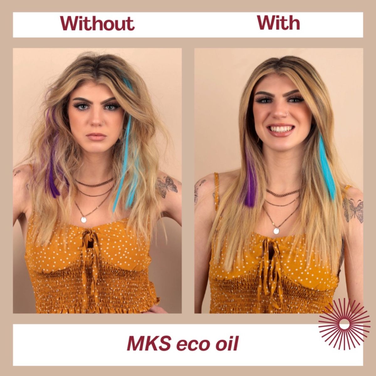 MKS eco Oil Hair Styling Elixir (2 oz, Isle of You Scent) image 4