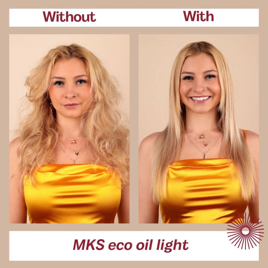MKS eco Oil Light Fine Hair Styling Elixir (2 oz, Light Breeze Scent) image 4