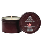 Hemp Seed 3-in-1 Massage Candle (6 oz, Isle of You Scent) image 1
