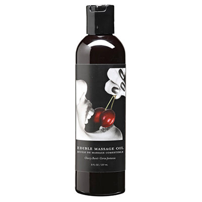 Earthly Body Edible Massage Oil (Cherry Flavor) image 0