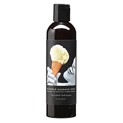 Earthly Body Edible Massage Oil (Vanilla Flavor) image 0