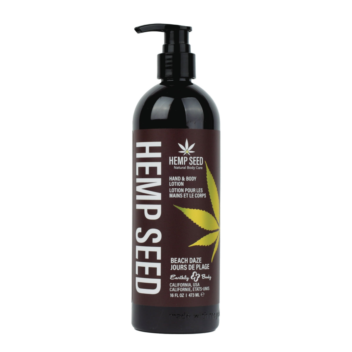 Hemp Seed Hand & Body Lotion Beach Daze Scent image 2