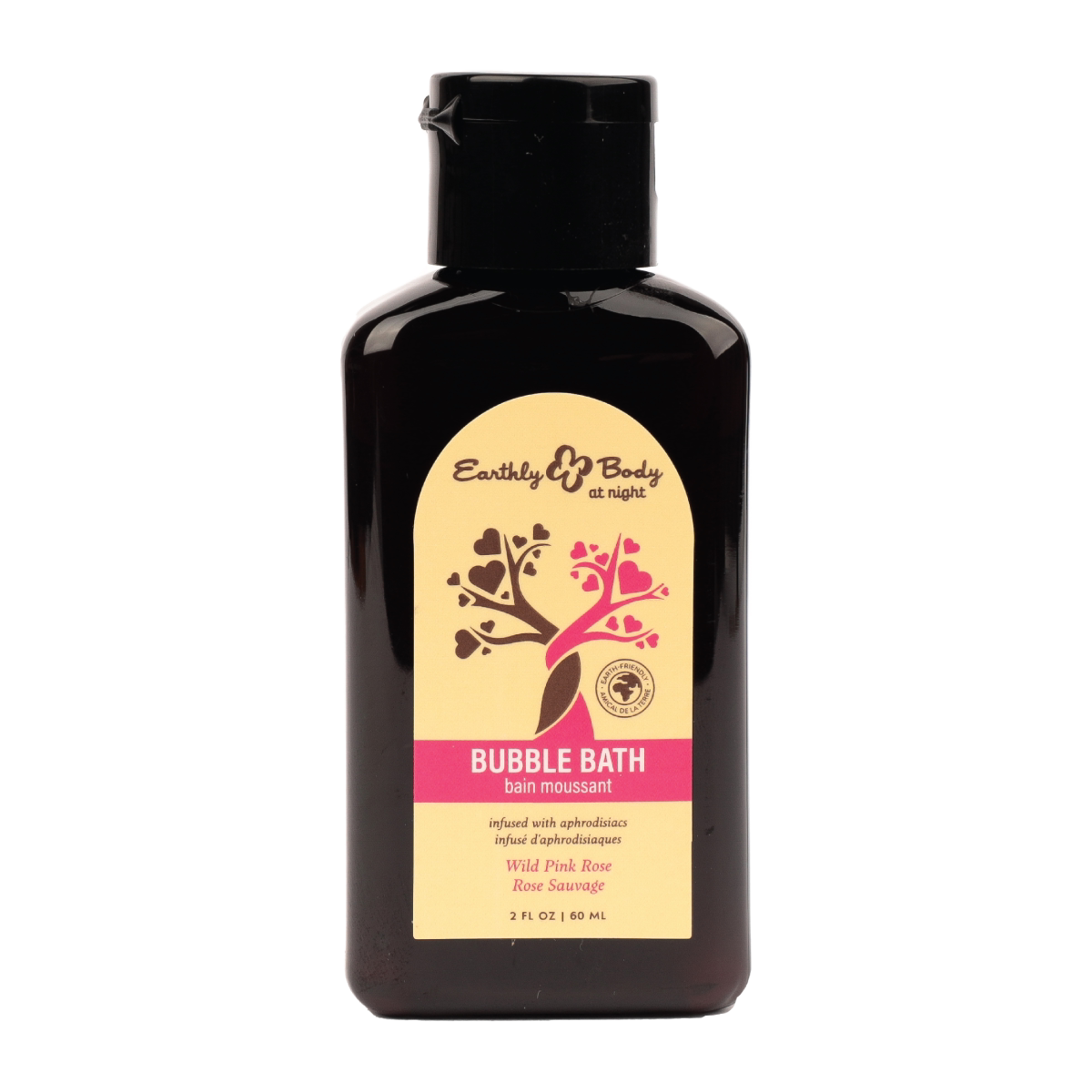 Earthly Body at Night Bubble Bath (Wild Pink Rose)