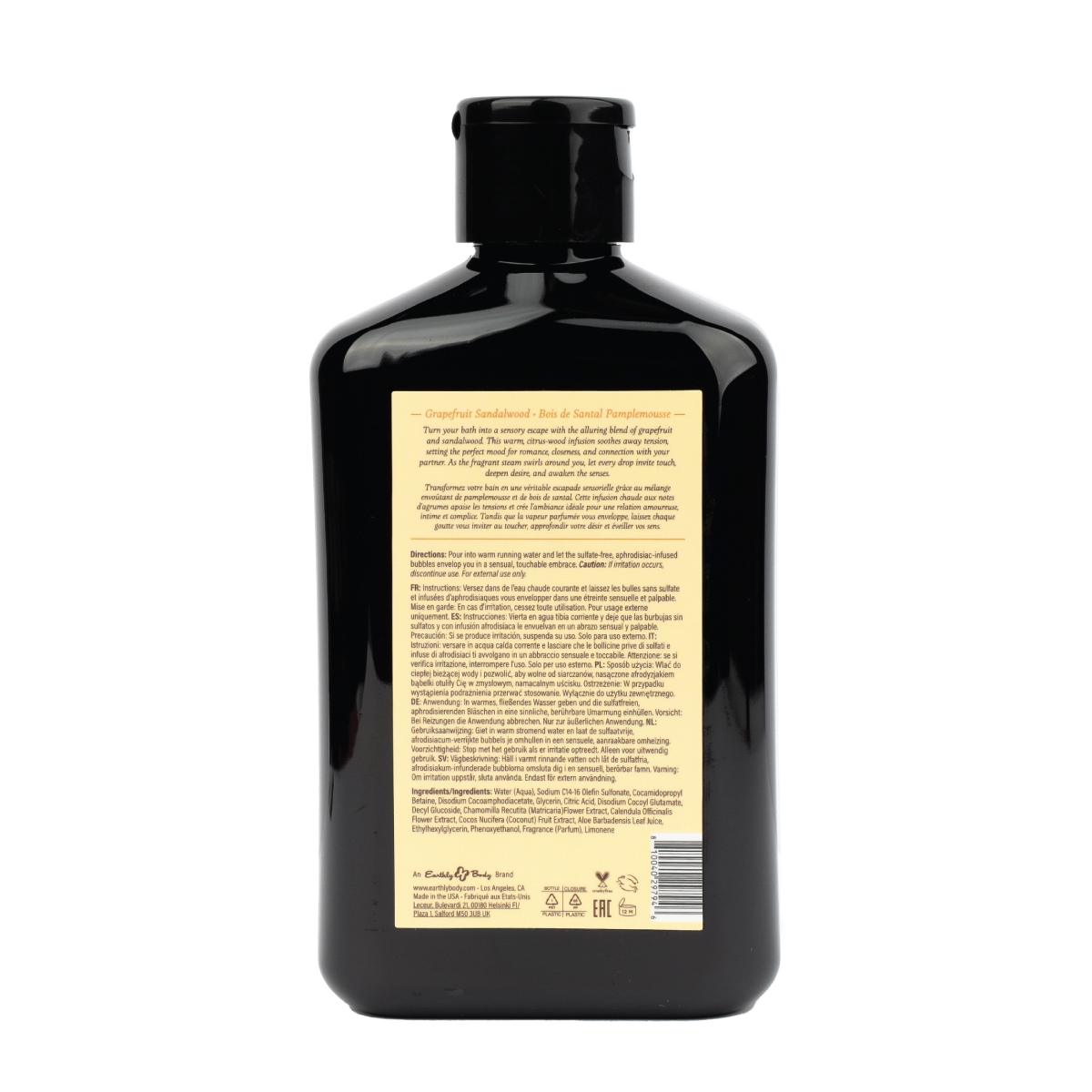 Earthly Body at Night Bubble Bath (Grapefruit Sandalwood)