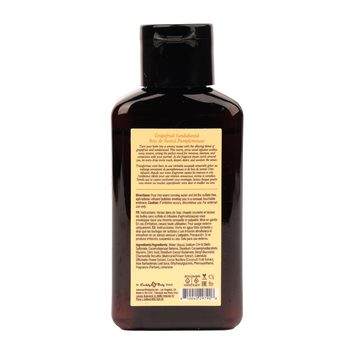 Earthly Body at Night Bubble Bath (Grapefruit Sandalwood)