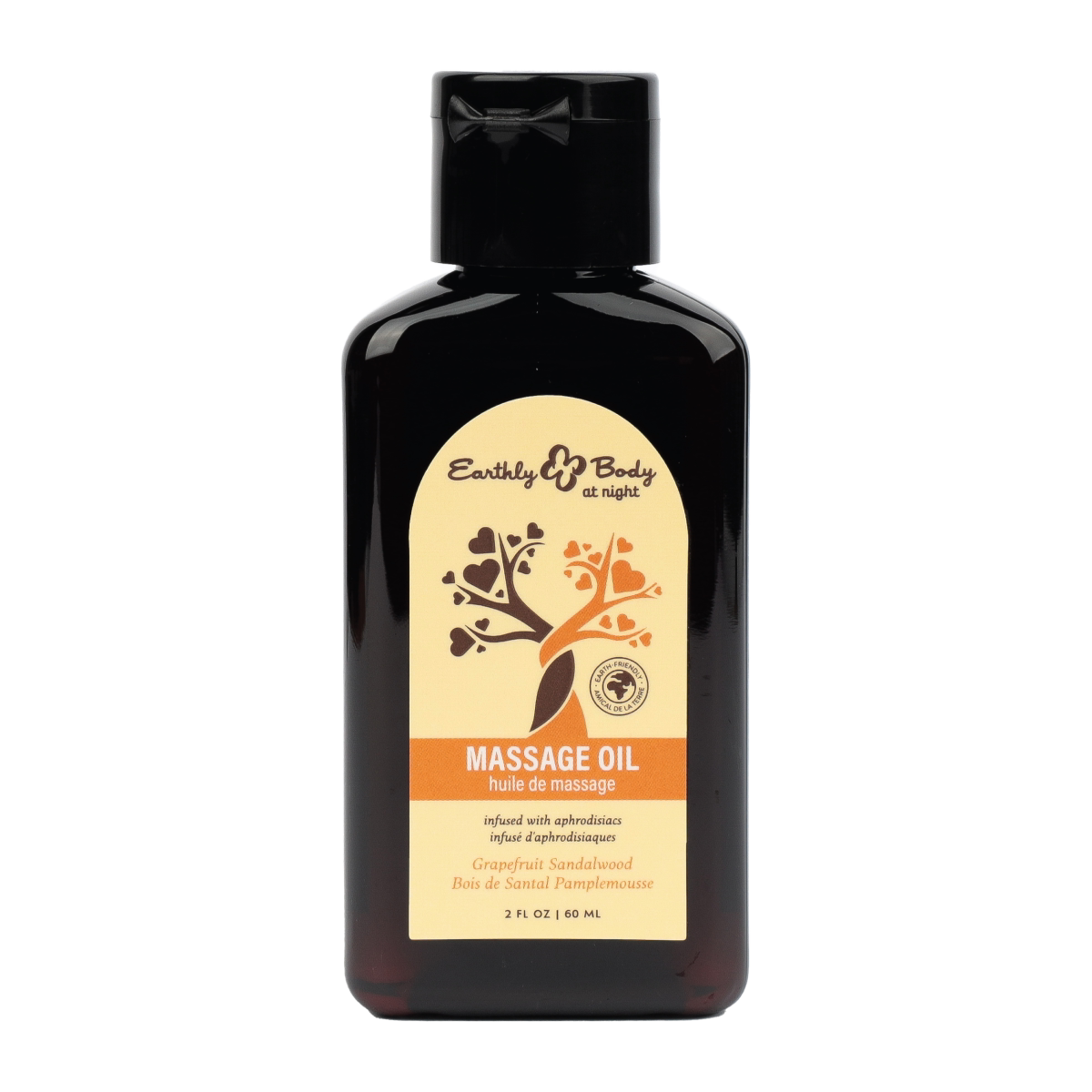 Earthly Body at Night Massage Oil (Grapefruit Sandalwood)