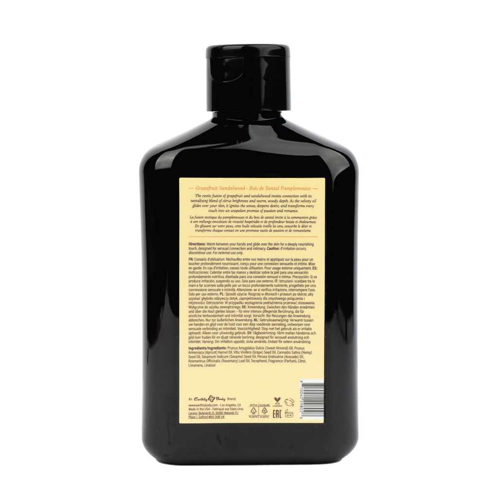 Earthly Body at Night Massage Oil (Grapefruit Sandalwood)