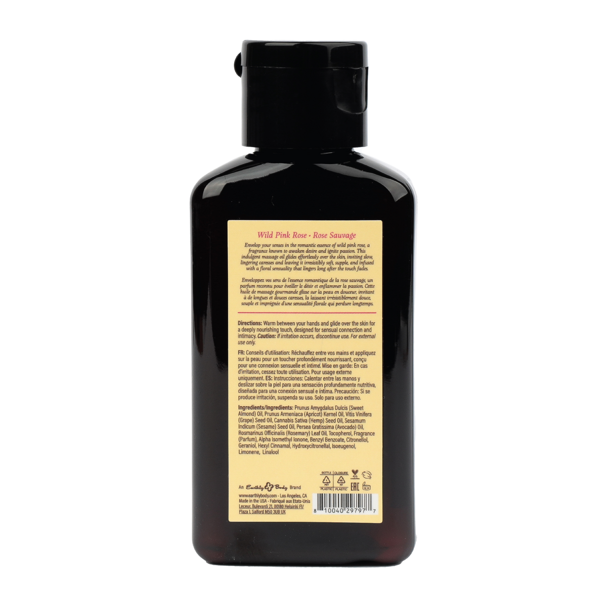 Earthly Body at Night Massage Oil (Wild Pink Rose)