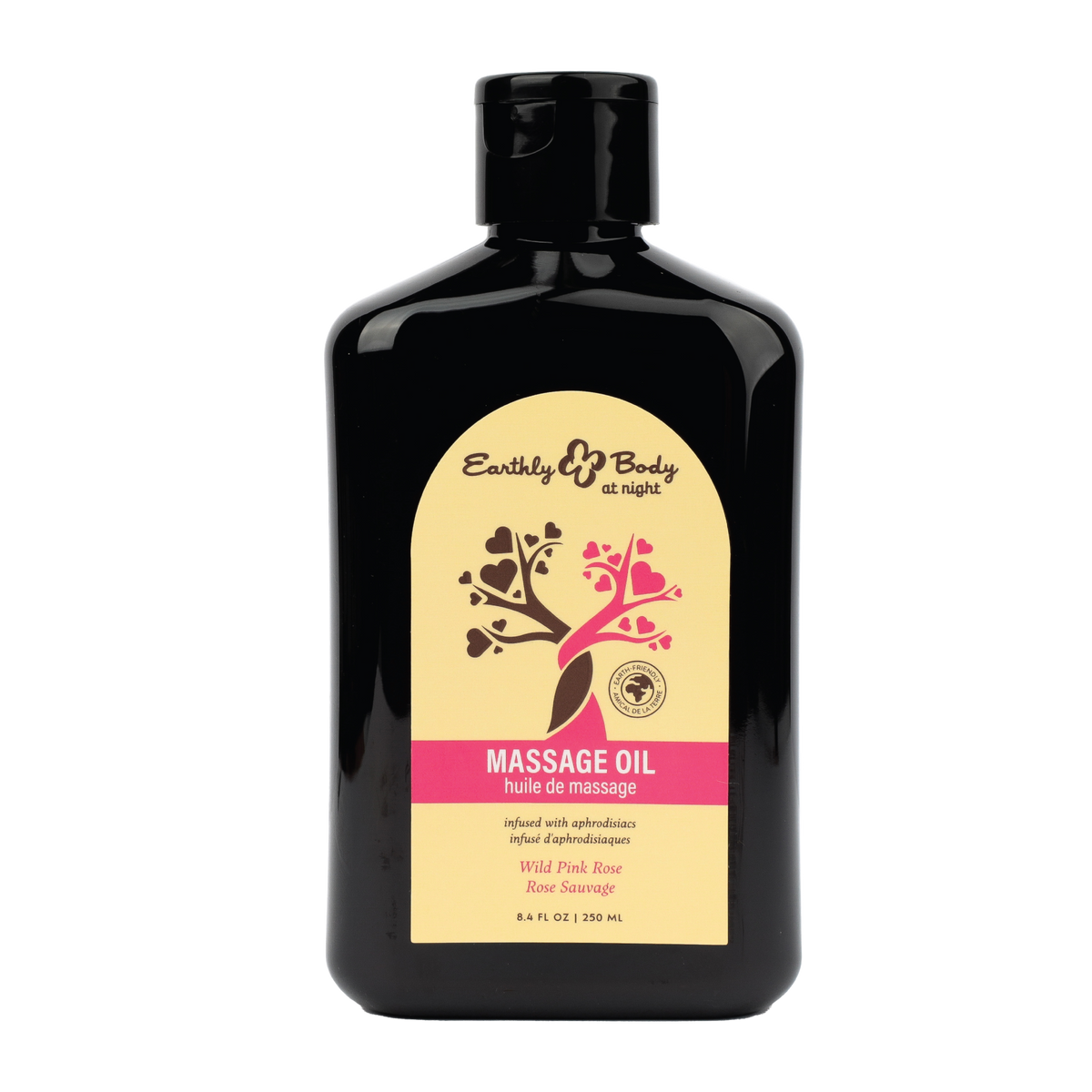 Earthly Body at Night Massage Oil (Wild Pink Rose)