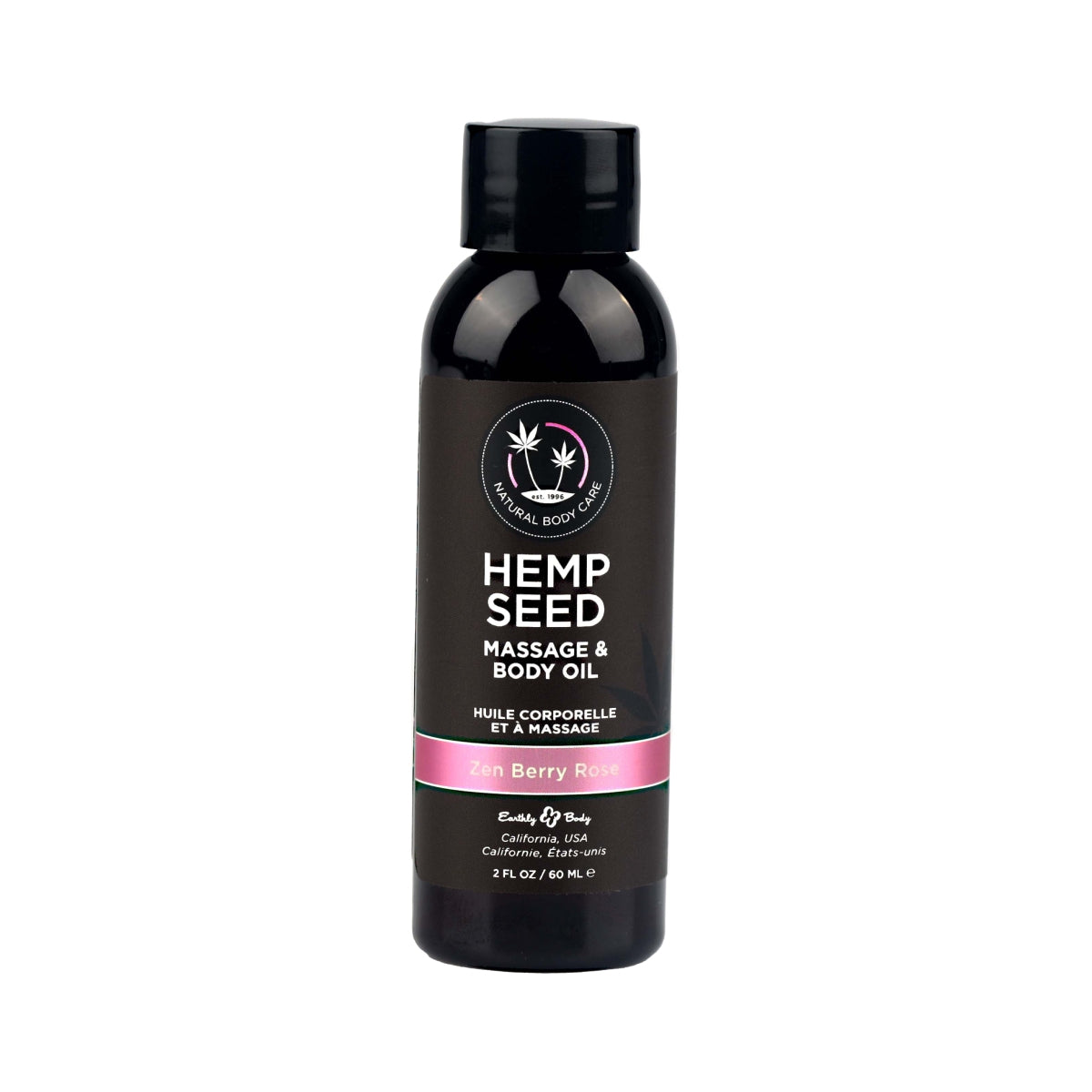 Hemp Seed Massage Oil (Zen Berry Rose Scent) image 2