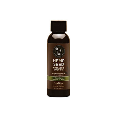 Hemp Seed Massage Oil Guavalava Scent image 0