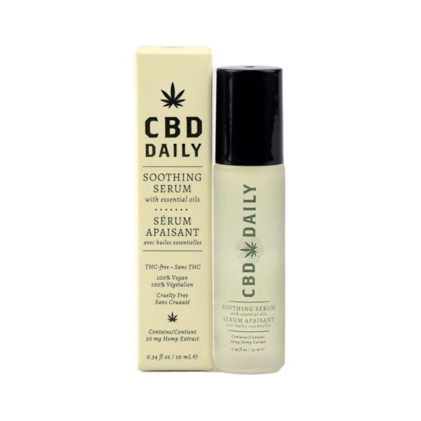 CBD Daily Serum Rollerball Front View HD
