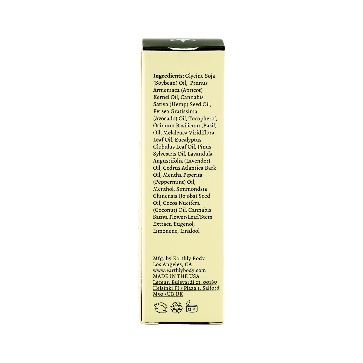 CBD Daily Soothing Serum Back Label HD