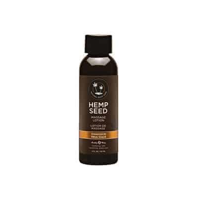Hemp Seed Massage Lotion 2oz | Dreamsicle Scent | Shop Earthly Body