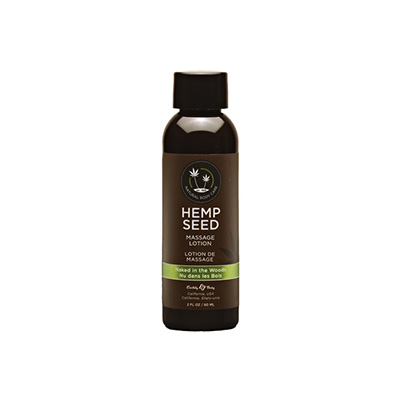Hemp Seed Massage Lotion 2oz | Naked In The Woods Scent | Shop Earthly Body