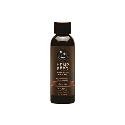 Hemp Seed Massage Oil 2oz | Isle of You Scent | Shop Earthly Body