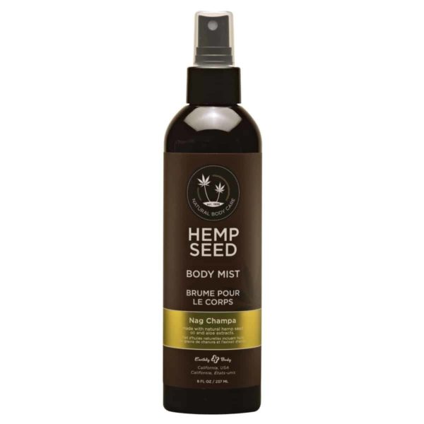 Hemp Seed Body Mist | 8 oz Nag Champa | Shop Body Mist Online