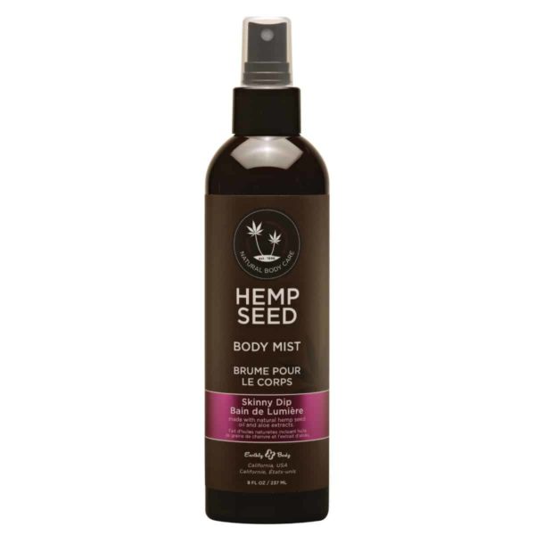 Hemp Seed Body Mist | 8 oz Skinny Dip Scent | Buy Body Mist Online