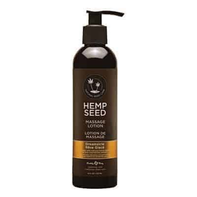 Hemp Seed Massage Lotion 8oz | Dreamsicle Scent | Shop Earthly Body