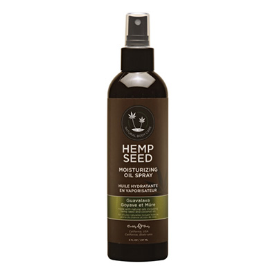 Hemp Seed Moisturizing Oil Spray | Guavalava Scent | Shop Earthly Body