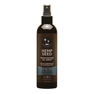 Hemp Seed Moisturizing Oil Spray | Moroccan Nights Scent | Shop Earthly Body