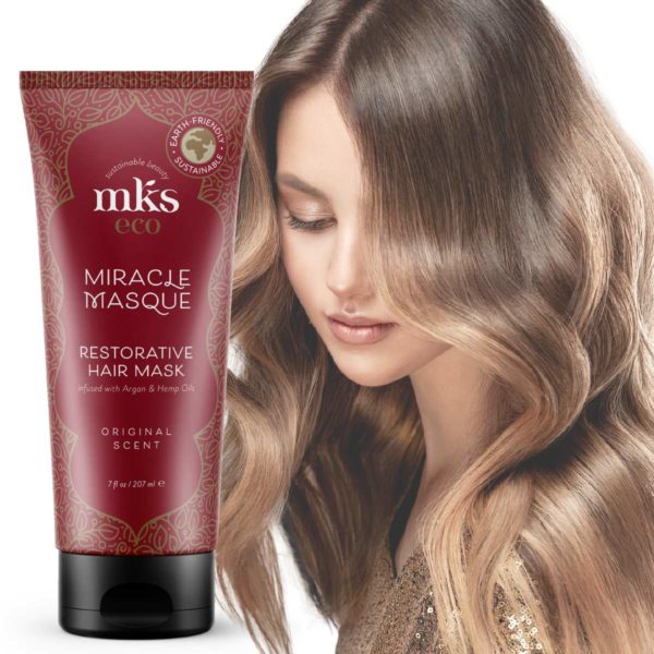 MKS eco Miracle Masque with Model