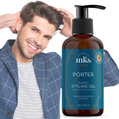 MKS eco Porter Styling Gel with Model
