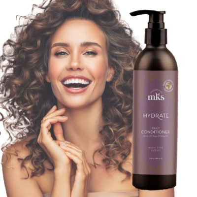MKS eco Hydrate Conditioner High Tide with Model Front View