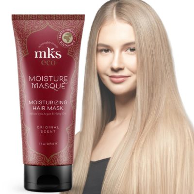 MKS eco Moisture Masque with Model
