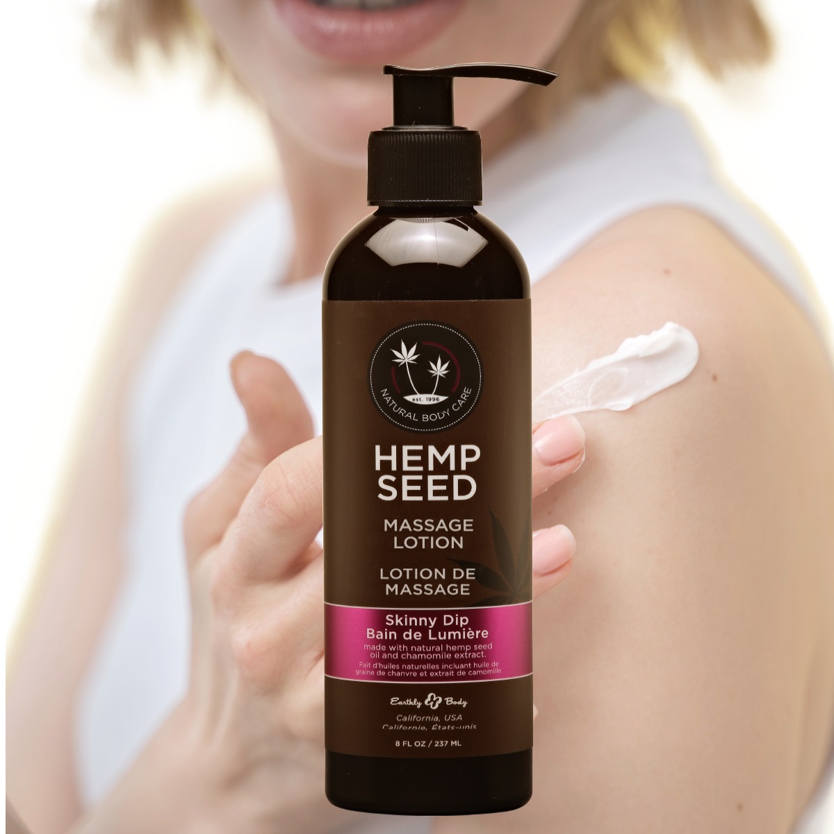 Earthly Body Hemp Seed Massage Lotion main image 1