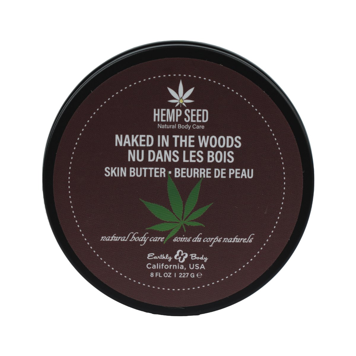 Hemp Seed Skin Butter (8 oz, Naked In The Woods Scent)