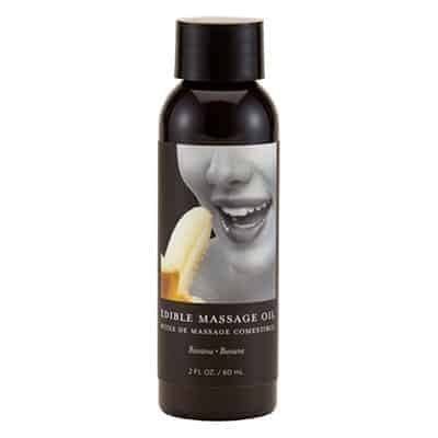 Hemp Seed Edible Massage Oil 2oz | Banana Flavor | Hemp Seed By Night | Shop Earthly Body