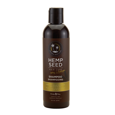 Hemp Seed Shampoo 8oz | Nag Champa Scent | Hair Care | Shop Earthly Body