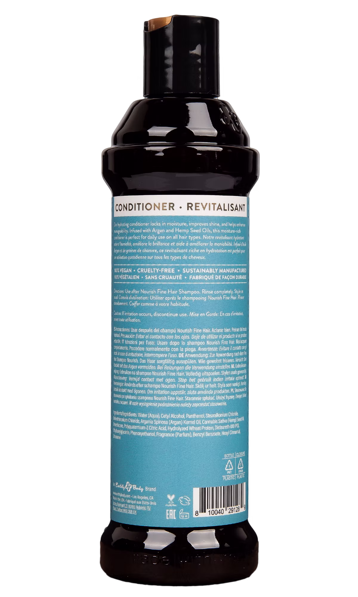 MKS eco Conditioner Fine Hair 10 oz Back