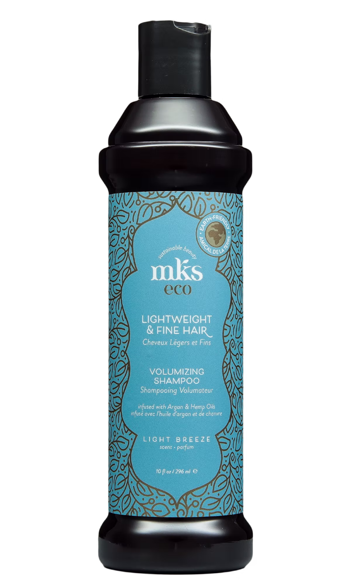 MKS eco Shampoo Fine Hair 10 oz Front