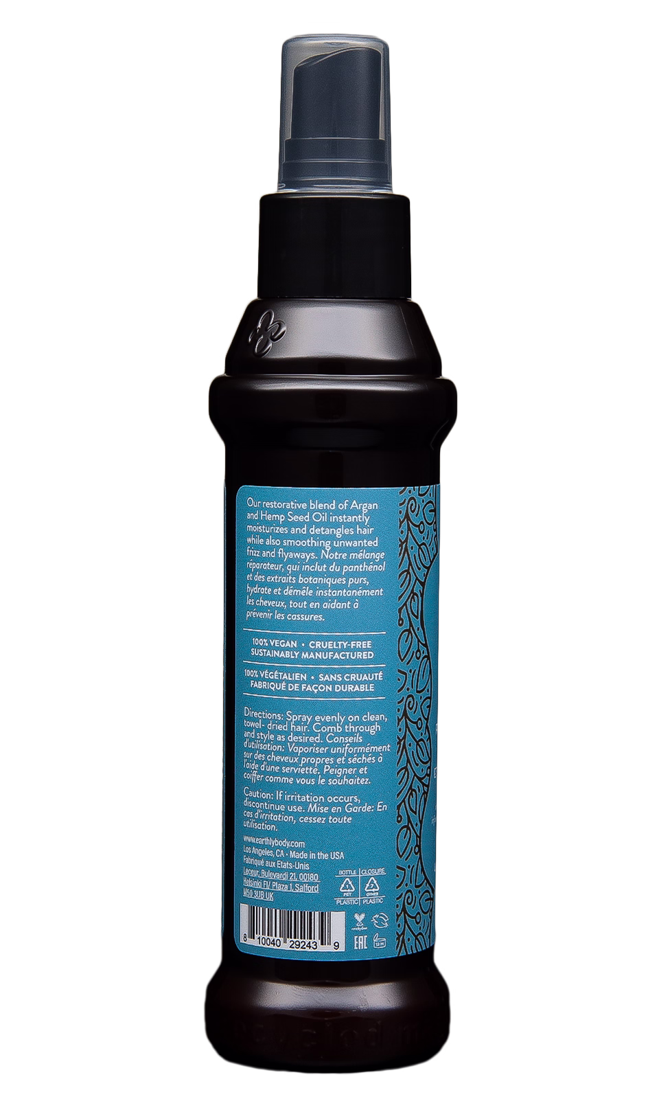 MKS eco X Fine Hair 4 oz Side 1