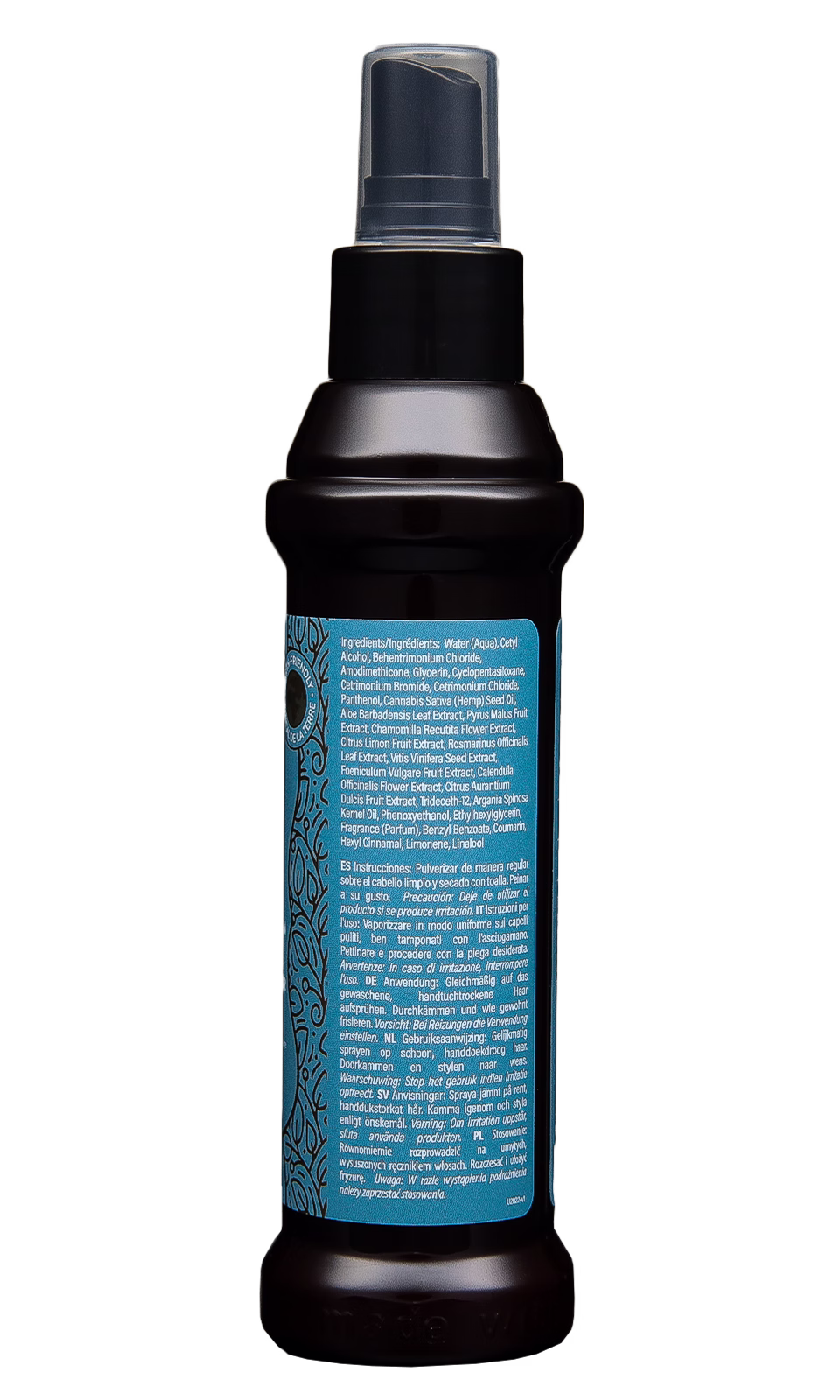 MKS eco X Fine Hair 4 oz Side 2