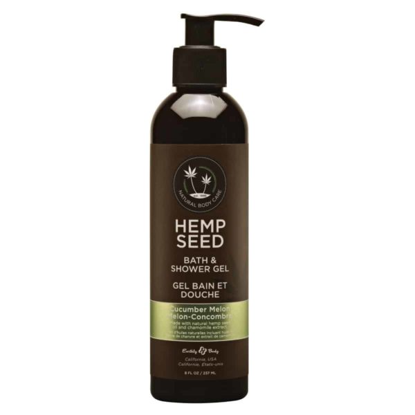 Buy Natural Shower Gel Online | Shop Hemp Seed Body Care | Hemp Seed Oil Shower Gel Cucumber Melon