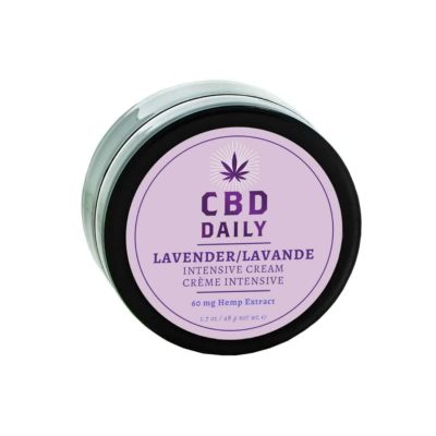 CBD Daily Intensive Cream Original Strength Lavender 1.7 oz | Buy CBD Lavender | Buy Lavender CBD | Natural CBD | CBD Daily since 1996