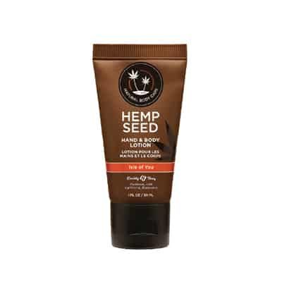 Hemp Seed Hand & Body Lotion 1 oz | Isle of You Scent | Shop Earthly Body