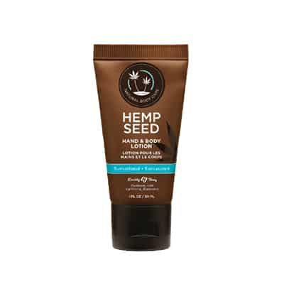 Hemp Seed Hand & Body Lotion 1 oz | Sunsational Scent | Shop Earthly Body