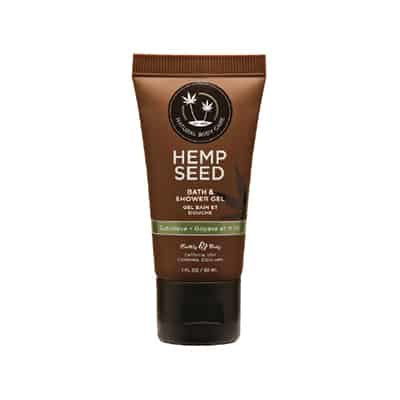 Hemp Seed Bath & Shower Gel 1 oz | Guavalava Scent | Shop Earthly Body