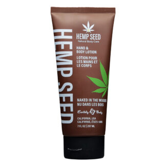 Hemp Seed Hand & Body Lotion Naked In The Woods Scent