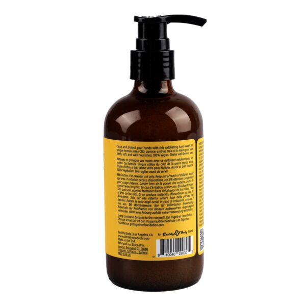 CBD Daily Ultra Care Hand Wash Back Label Updated 2-8-2023