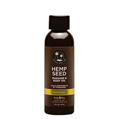 Hemp Seed Massage Oil 2oz Beach Daze | Shop Earthly Body