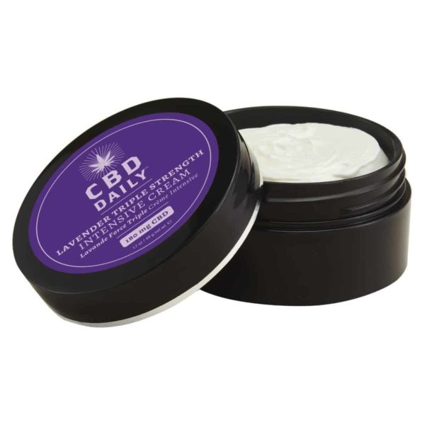 CBD Daily Intensive Cream - Triple Strength - 1.7 oz- Lavender Scent | Buy CBD Cream Online | CBD Daily Since 1996