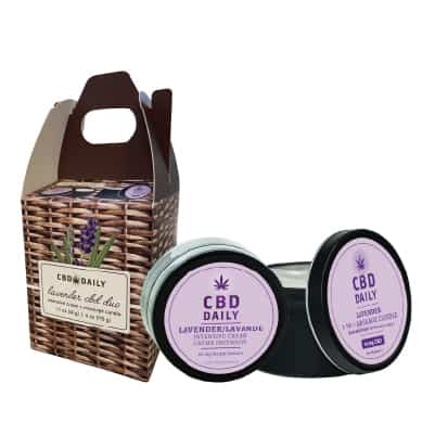 CBD Daily Lavender Duo | Shop Earthly Body